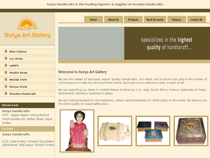 www.suryaartgallery.com