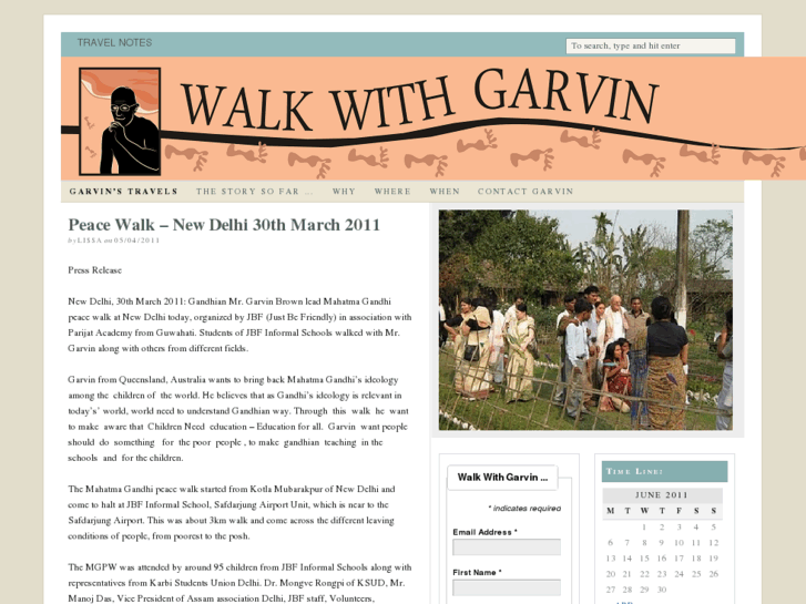 www.walkwithgarvin.com