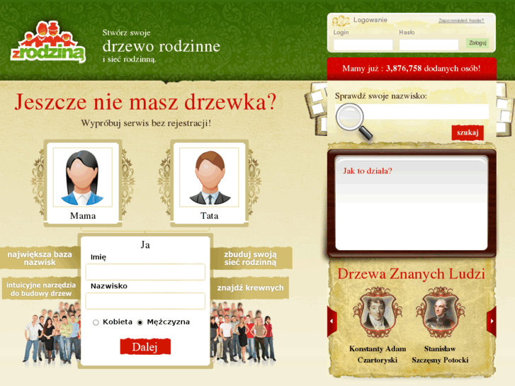 www.zrodzina.pl