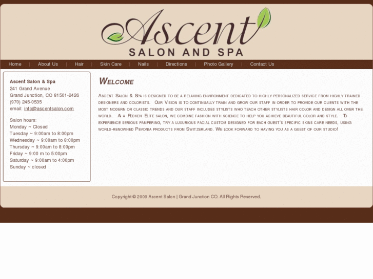 www.ascentsalon.com