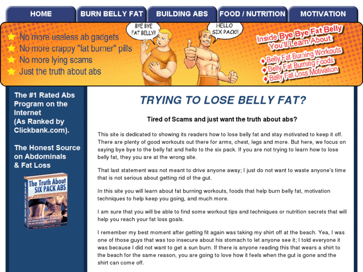 www.byebyefatbelly.com