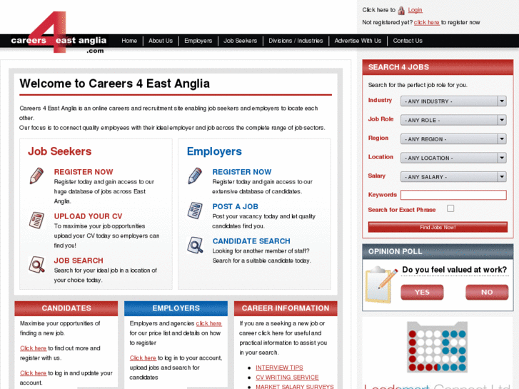 www.careers4eastanglia.com