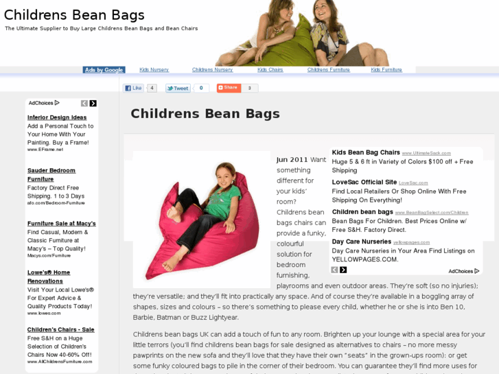 www.childrensbeanbags.net