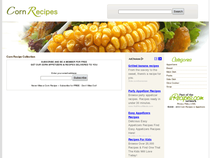 www.cornrecipes.org