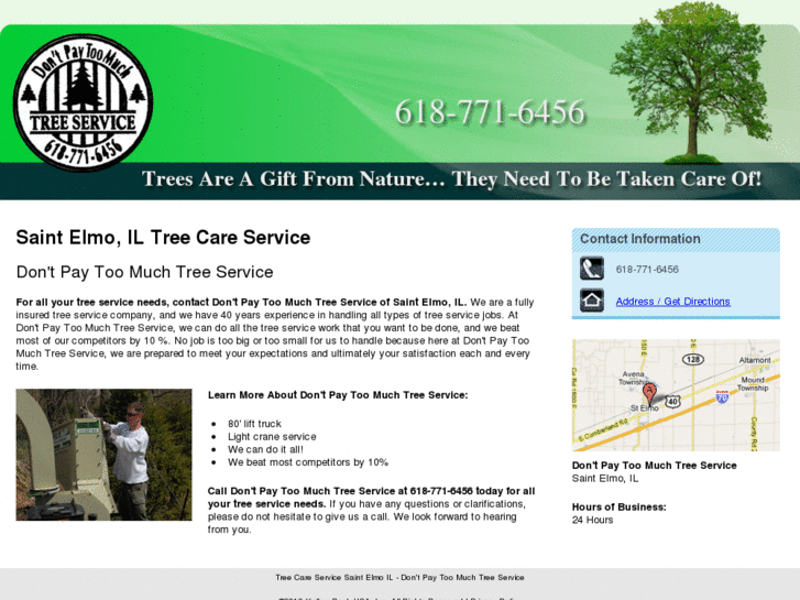 www.dontpaytoomuchtreeservice.com