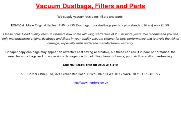 www.dustbags.co.uk