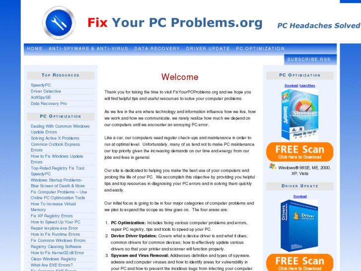 www.fixyourpcproblems.org