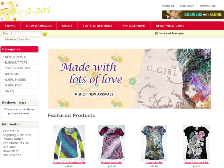 www.ggirlclothing.com