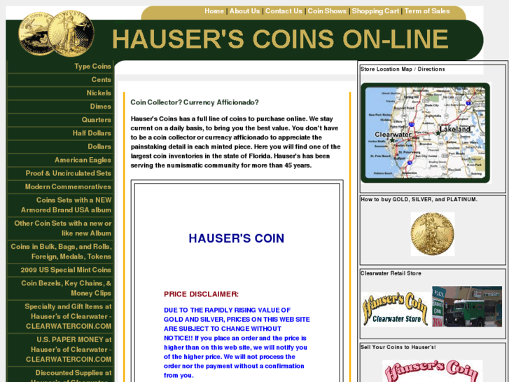 www.hausercoin.com