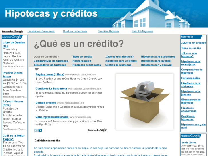 www.hipotecasycreditos.net