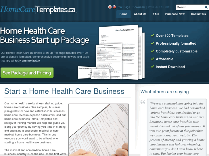 www.homecaretemplates.ca