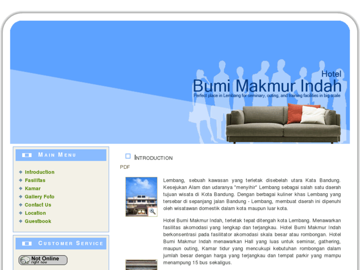 www.hotelbmilembang.com