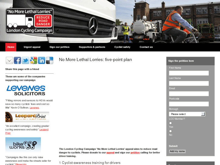www.no-more-lethal-lorries.org.uk