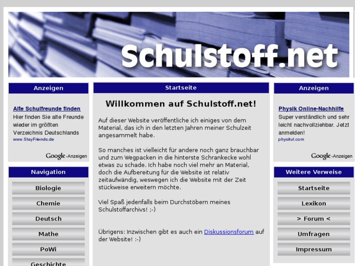 www.schulstoff.net