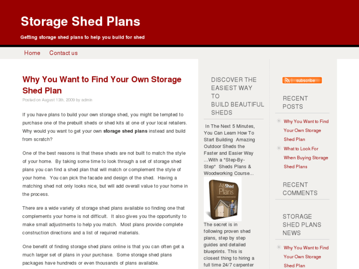 www.storageshedplansonline.com