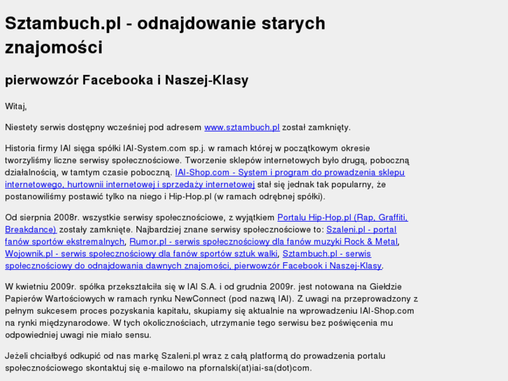 www.sztambuch.pl