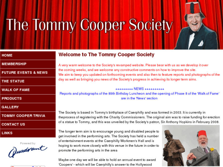 www.thetommycoopersociety.org