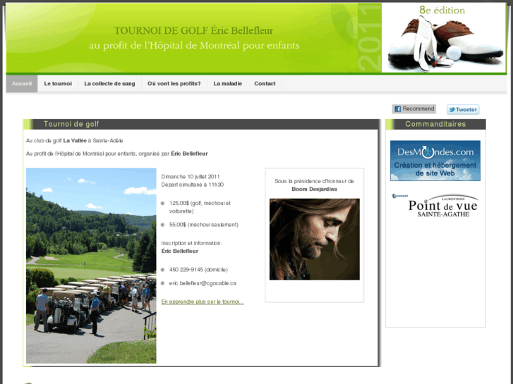 www.tournoidegolfericbellefleur.com