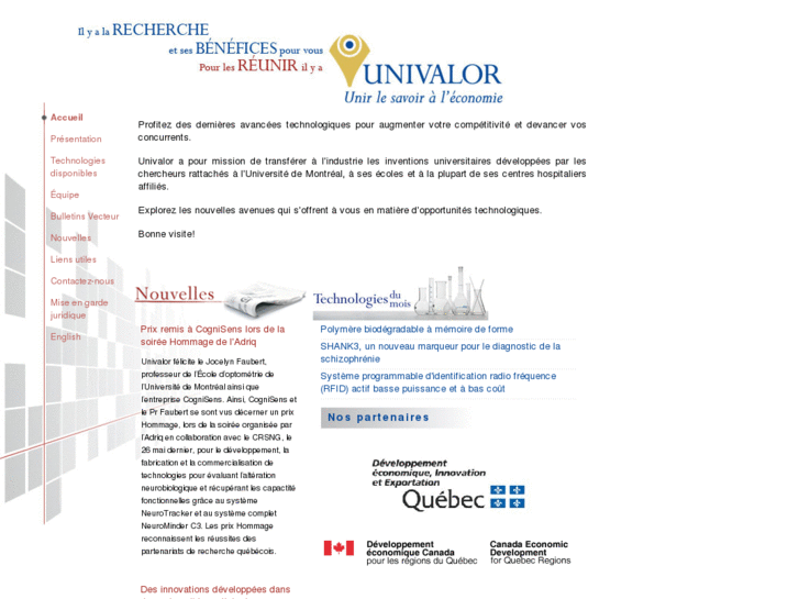 www.univalor.ca