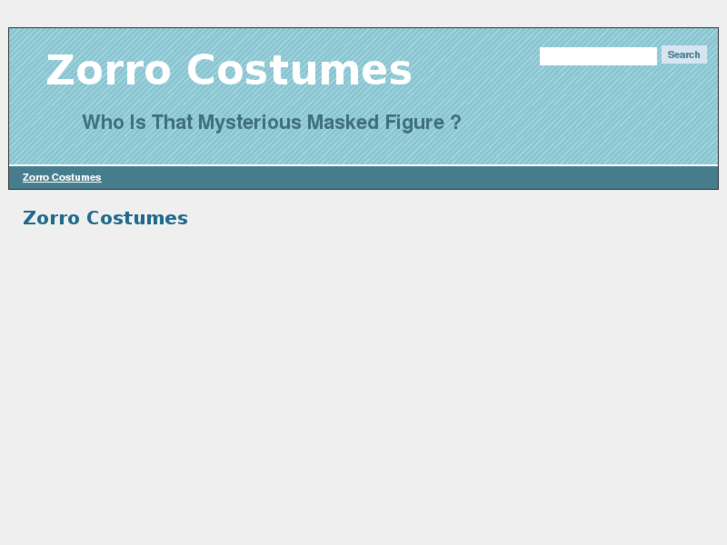 www.zorrocostumes.net