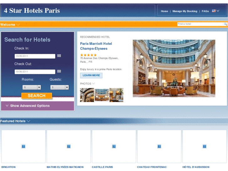 www.4starhotelsparis.com