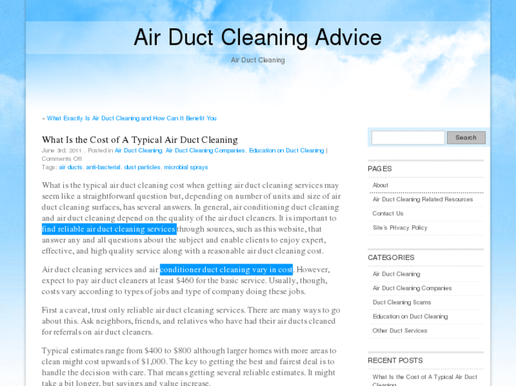 www.airductcleaningadvice.com