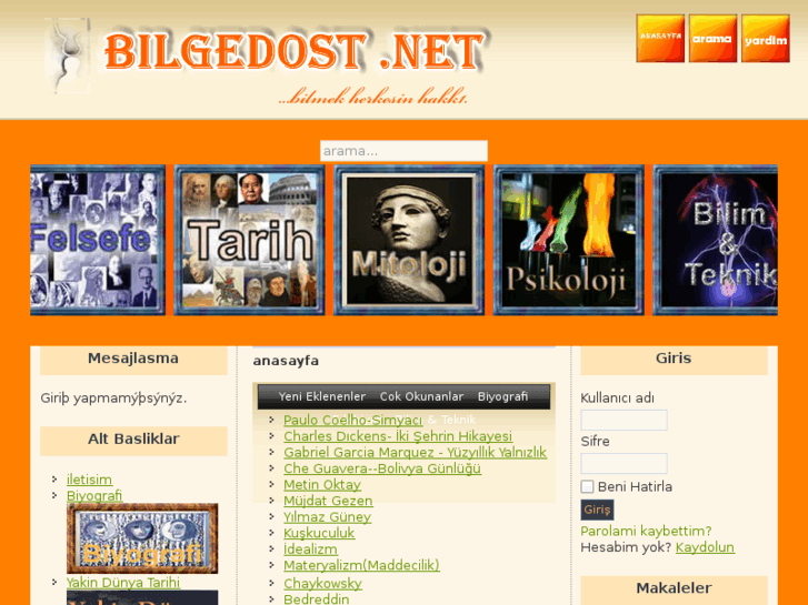 www.bilgedost.net