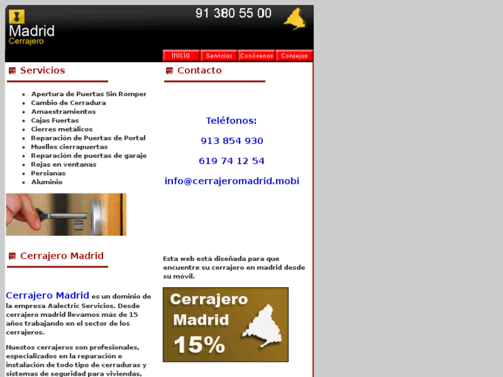 www.cerrajeromadrid.mobi