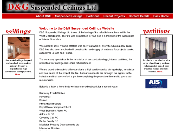 www.dandgsuspendedceilings.com