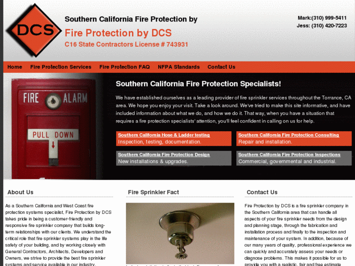 www.fireprotectionbydcs.com