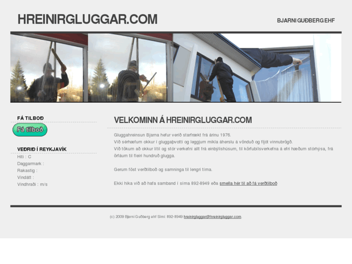 www.hreinirgluggar.com