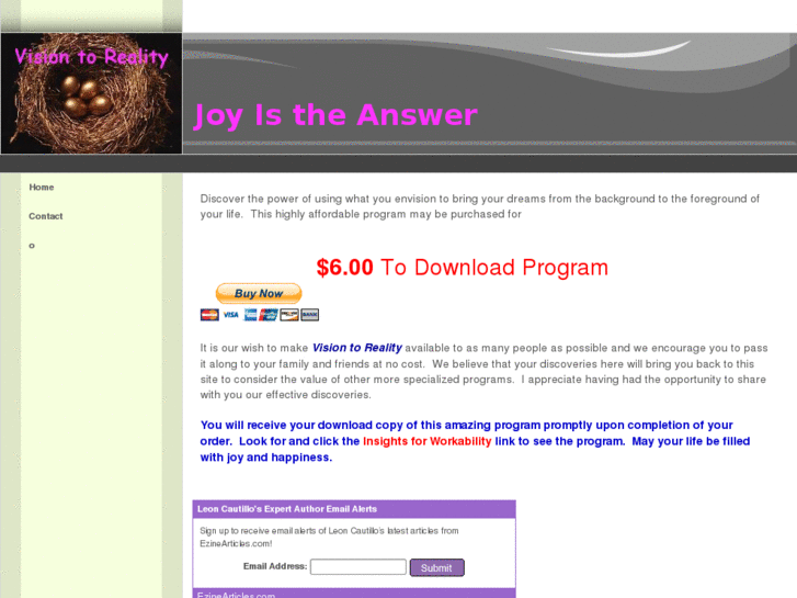 www.joyistheanswer.com
