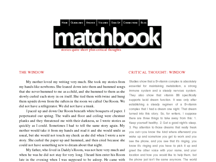 www.matchbooklitmag.com