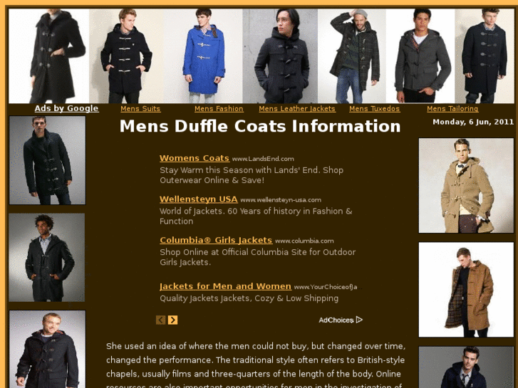 www.mensdufflecoats.com