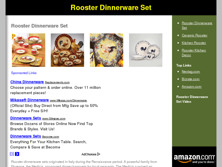 www.roosterdinnerwareset.com