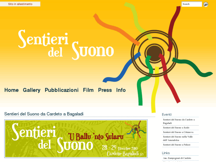 www.sentieridelsuono.it