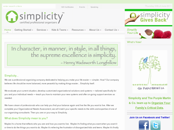 www.simplicity-organizers.com