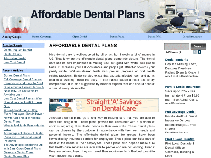 www.affordable-dentalplans.org