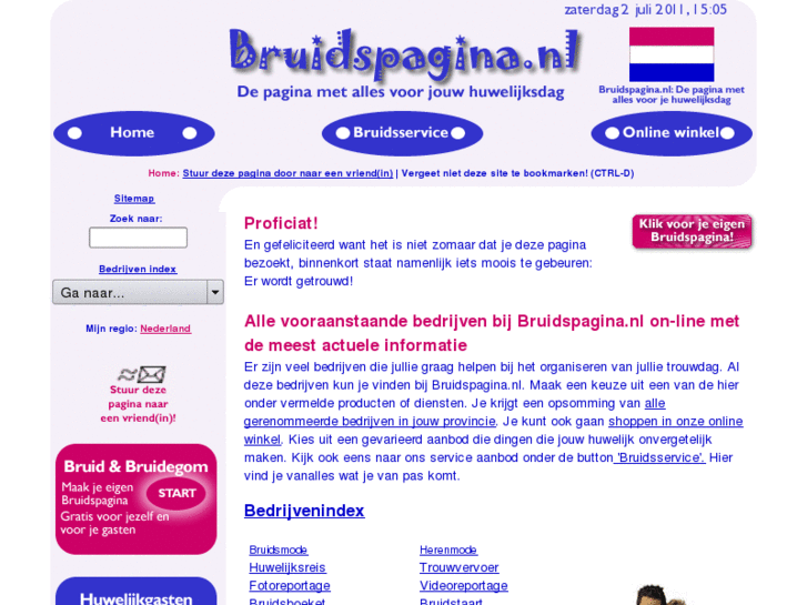 www.bruidspagina.nl