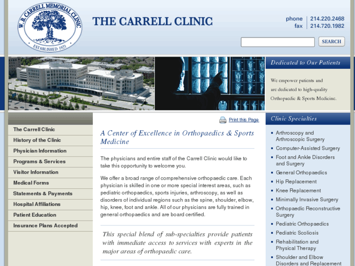 www.carrell-clinic.com