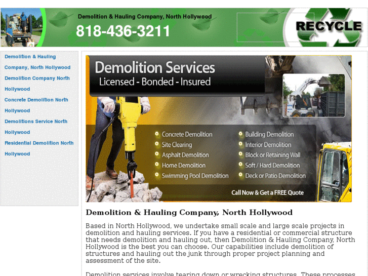 www.demolition-hauling-company-north-hollywood.com