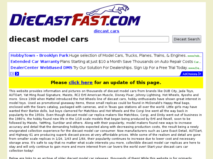 www.diecastcarsx.com