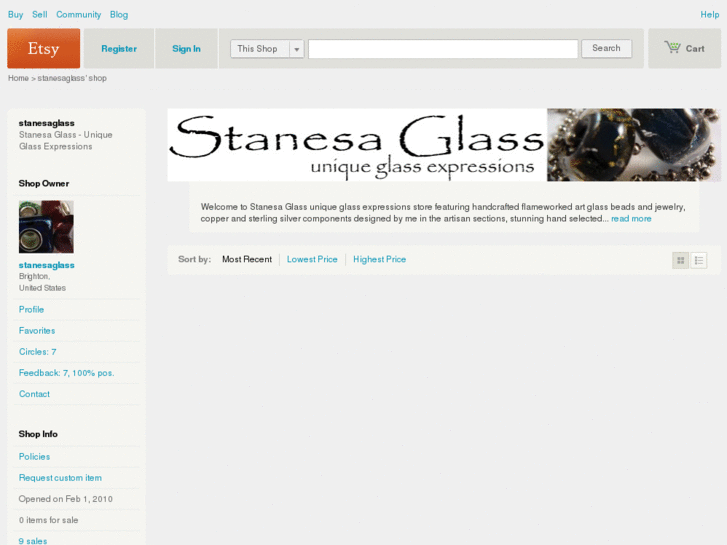 www.glassbeadjewelrystore.com