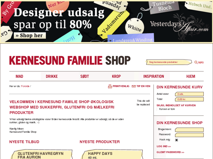 www.kernesundfamilieshop.dk