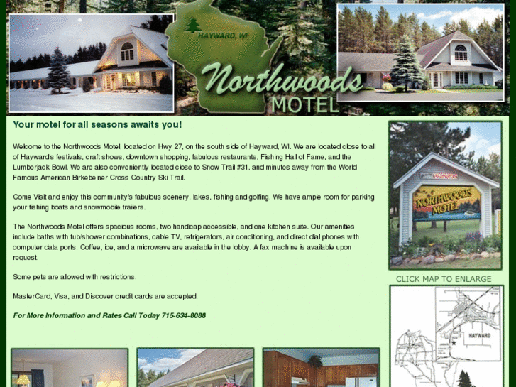 www.northwoodsmotelhayward.com