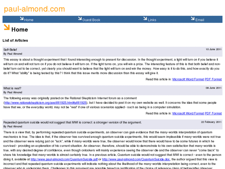 www.paul-almond.com