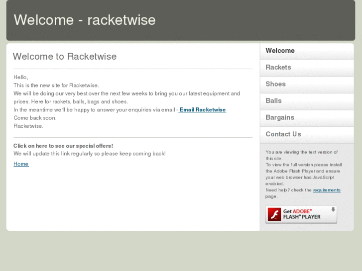 www.racketwise.co.uk