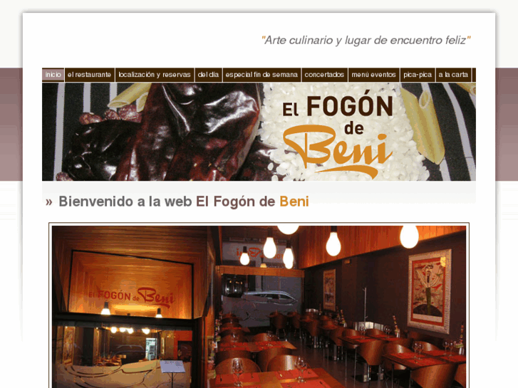 www.restauranteelfogondebeni.com