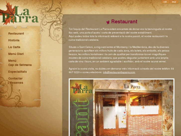 www.restaurantlaparra.com