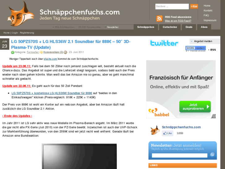 www.schnaeppchenfuchs.net